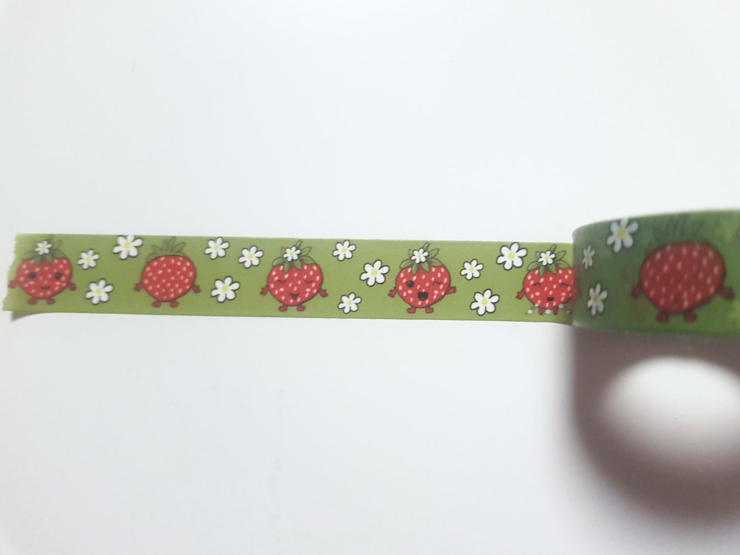 cute Mrs Berry Washi Tape, Washi Tape Strawberries, Scrapebooking, Journaling or Decoration