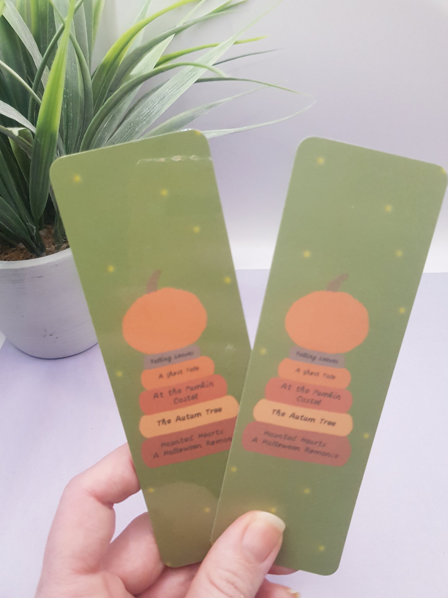 Pumpkin Library Bookmark ~ Pumpkin Library Planner Bookmark ~ Pumpkin Library Stationery