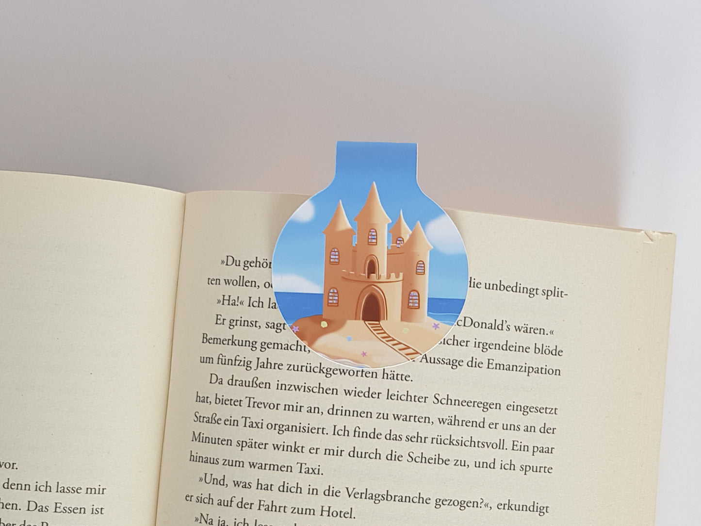 magnetic bookmark Beach Library, Strand Libary