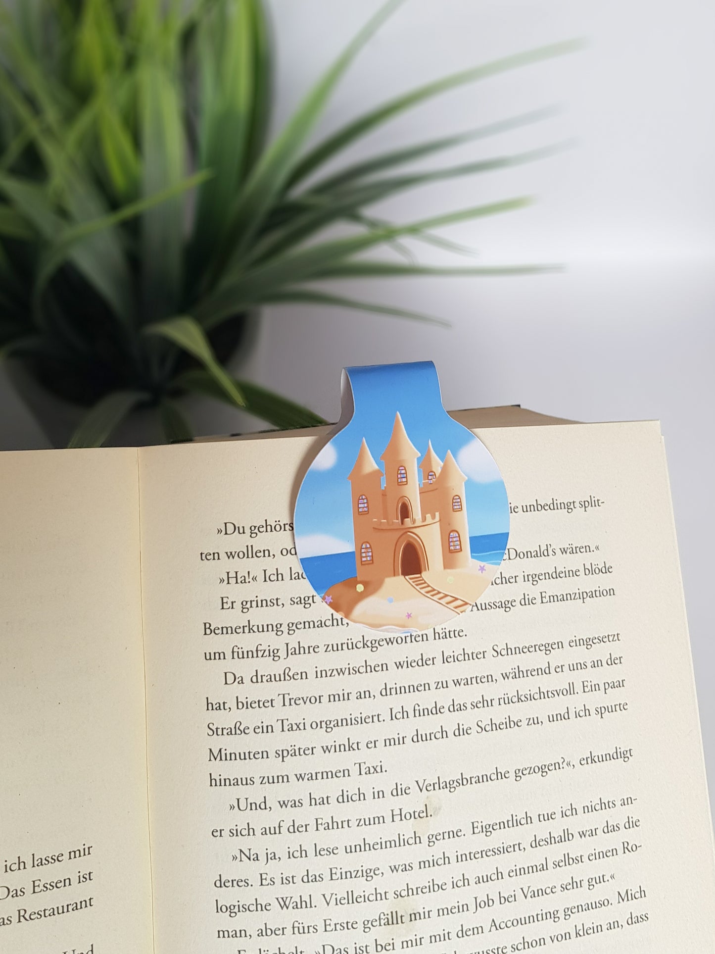 magnetic bookmark Beach Library, Strand Libary
