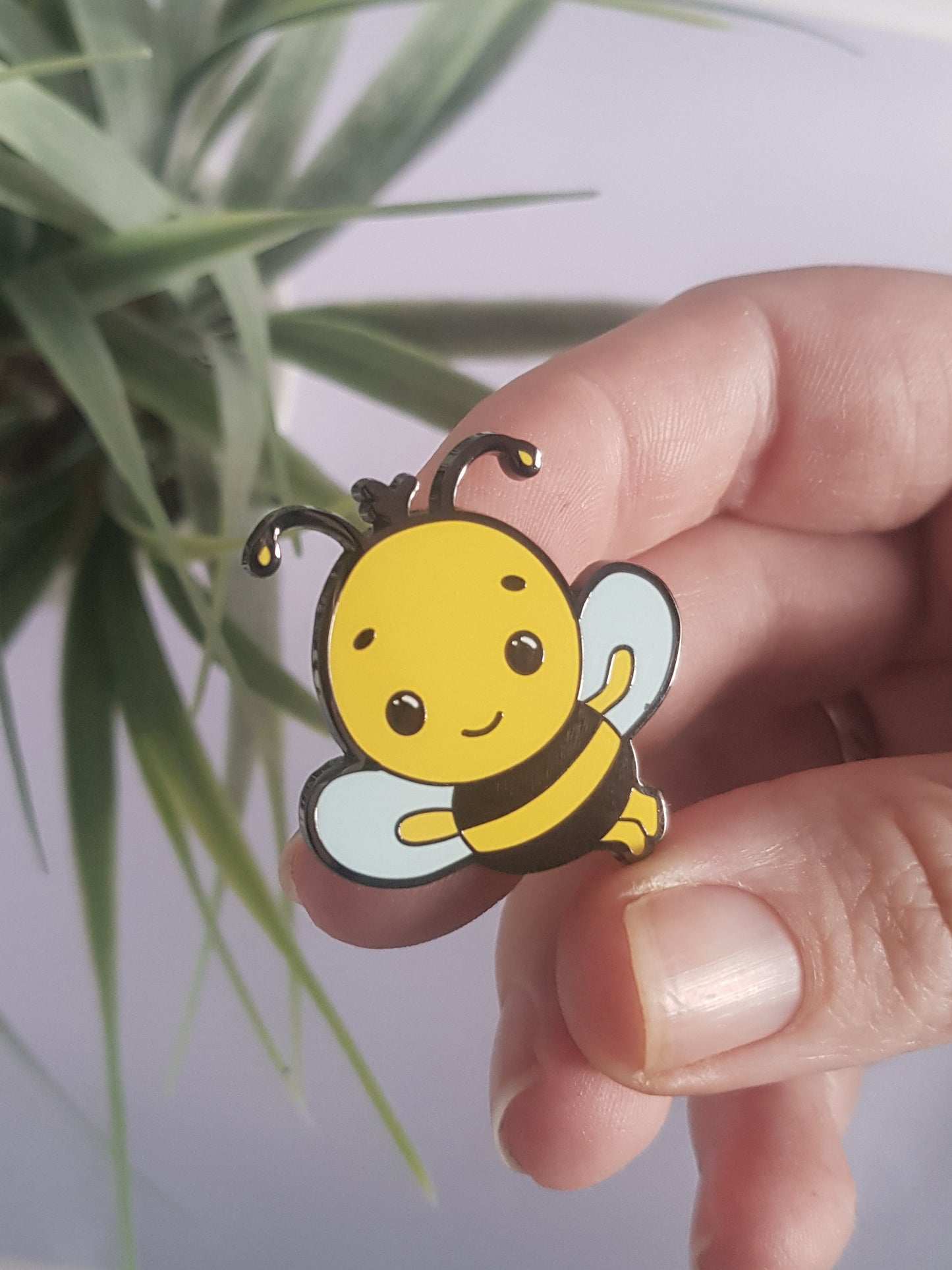 Mimi the Bee, enamel pin, lapel pin, decoration, jacket, backpack