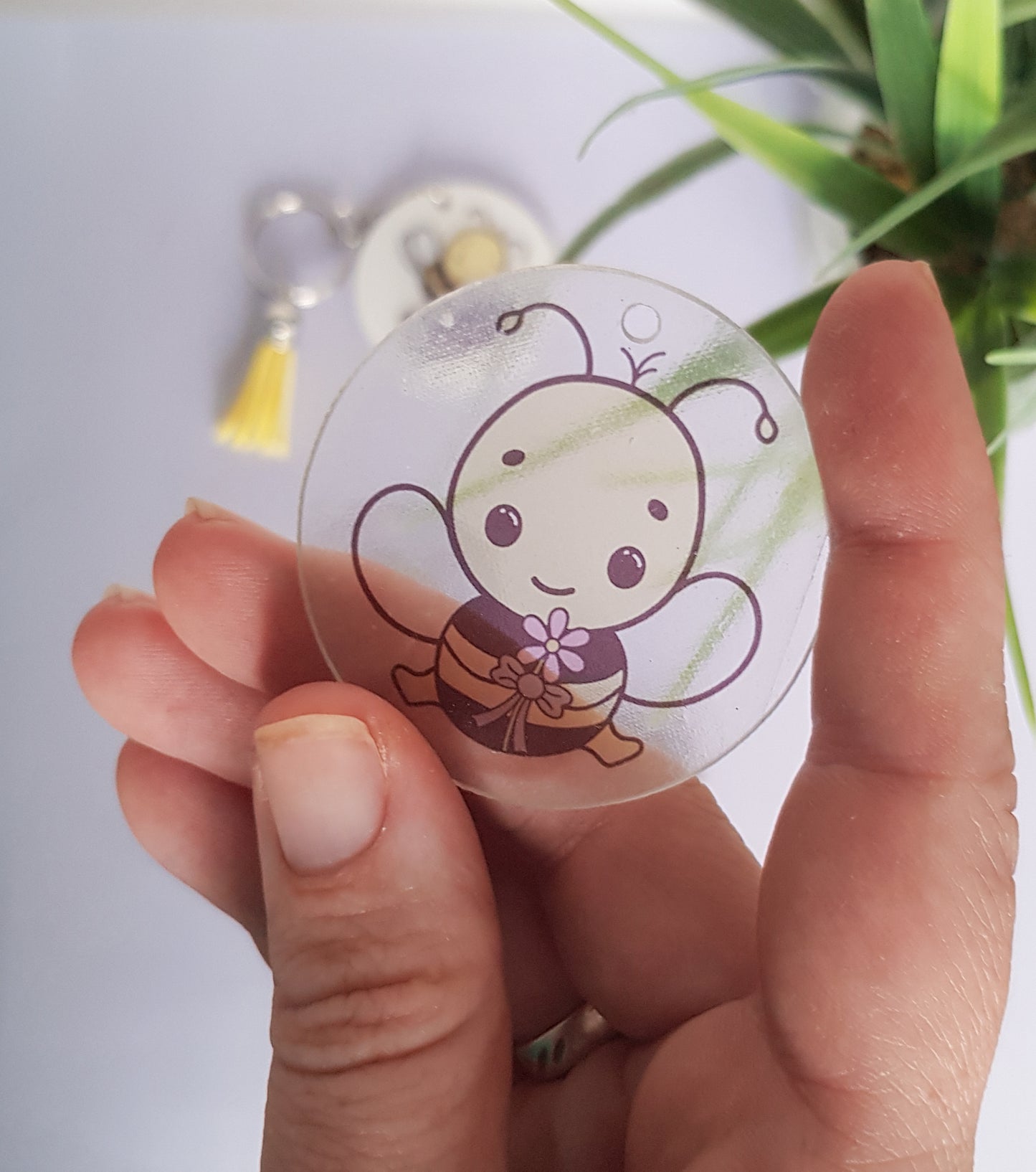 Keychain Mimi, the bee, key chain bee, gift, birthday, souvenir
