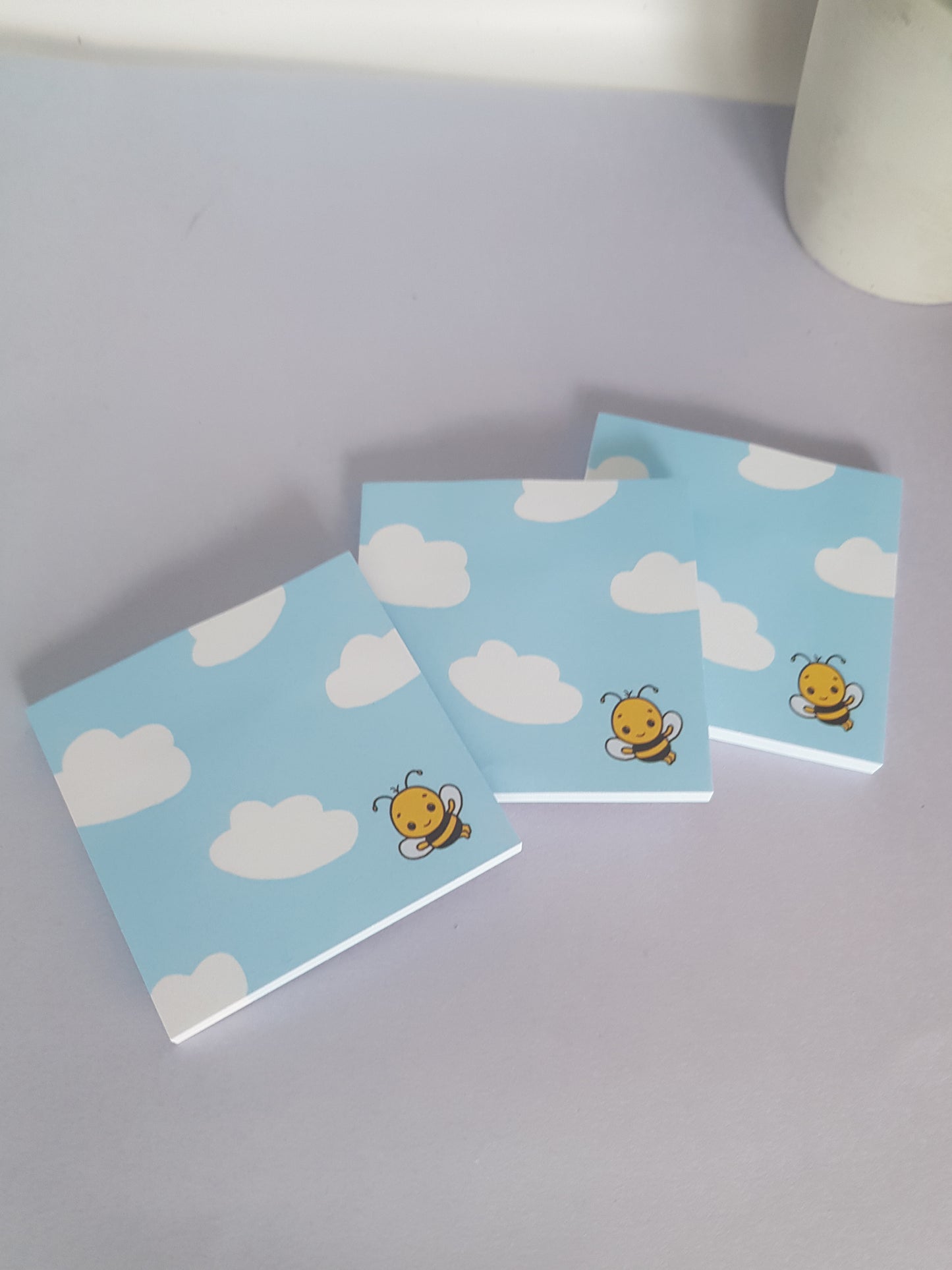 Mimi the Bee Sticky Note, Post it Notepad, Cute Memo Pad, Sticky Note Pad, Planner Sticky Note, Bee Sticky Note
