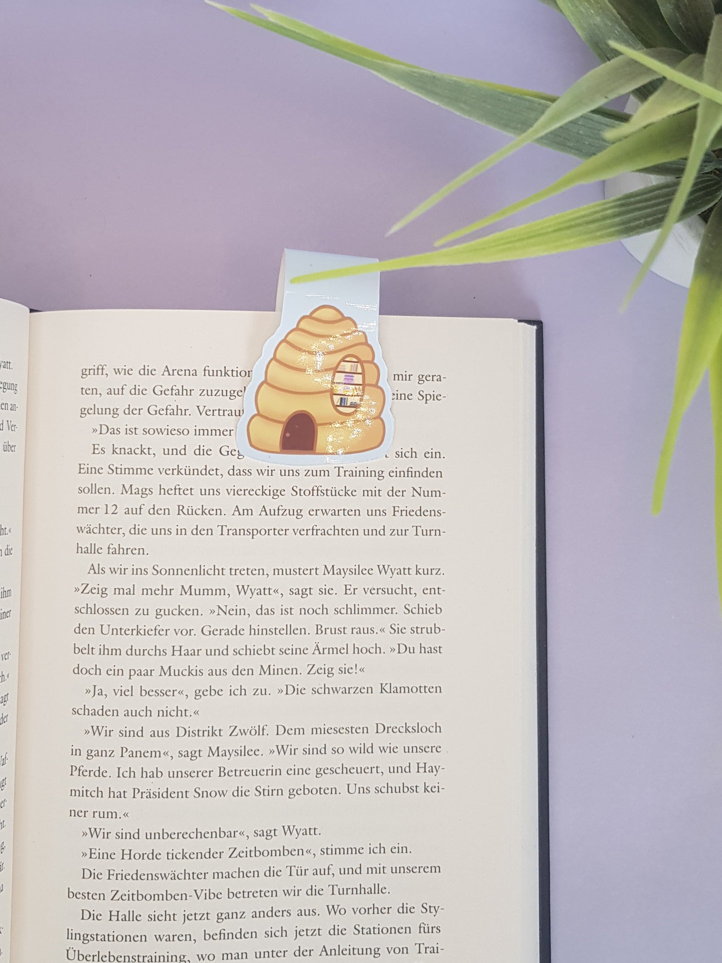 magnetic bookmark Honey Library, Honig Libary