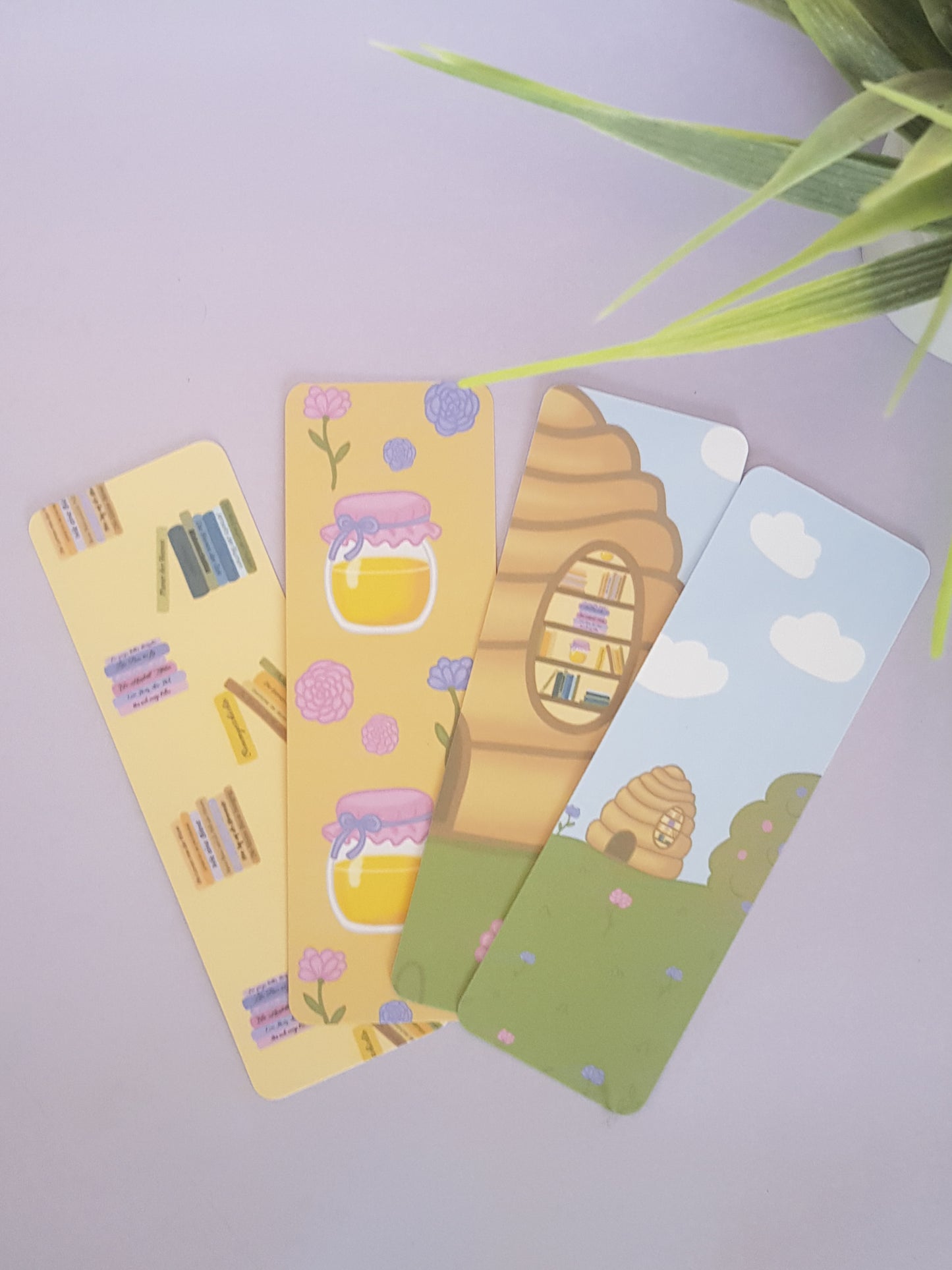 Honey Library Bookmark ~ Honey Library Planner Bookmark ~ Honey Library Stationery