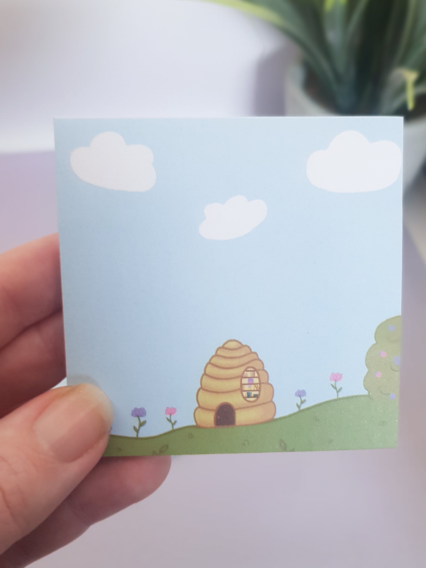 Honey Library Sticky Note, Post it Notepad, Cute Memo Pad, Sticky Note Pad, Planner Sticky Note, Honey Library Sticky Note