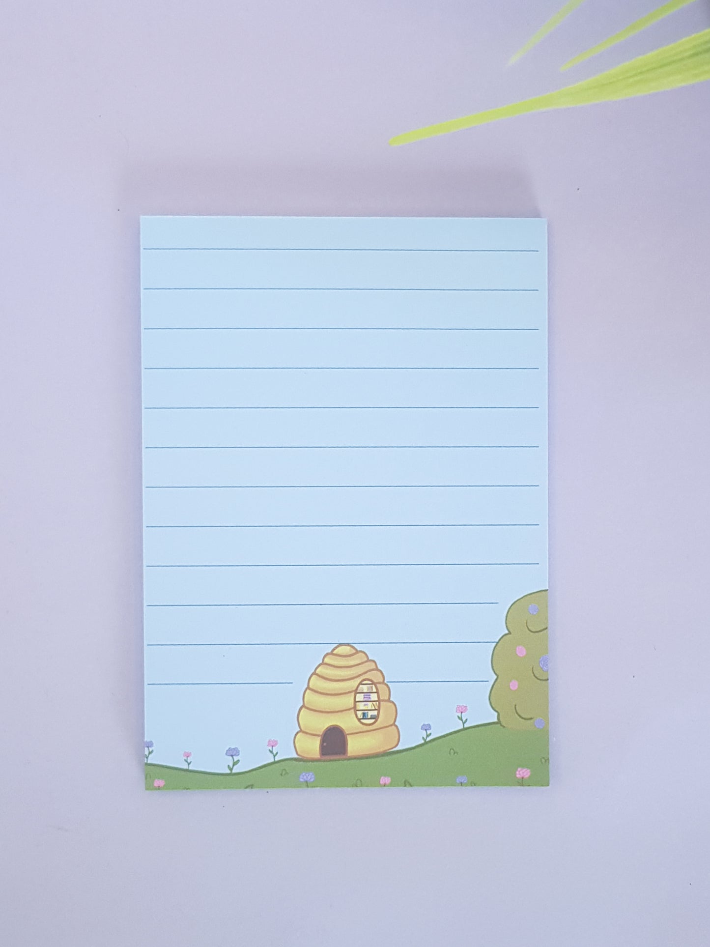 cute A6 notepad, Honey library notepad