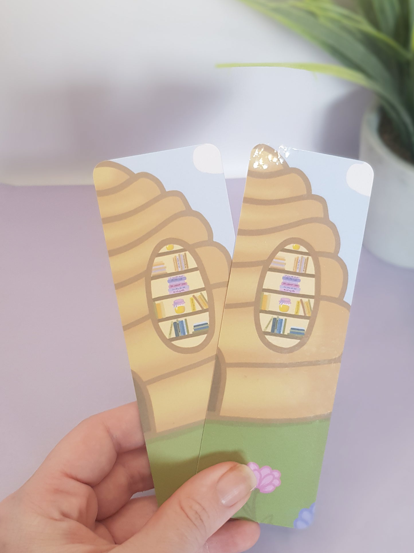 Honey Library Bookmark ~ Honey Library Planner Bookmark ~ Honey Library Stationery