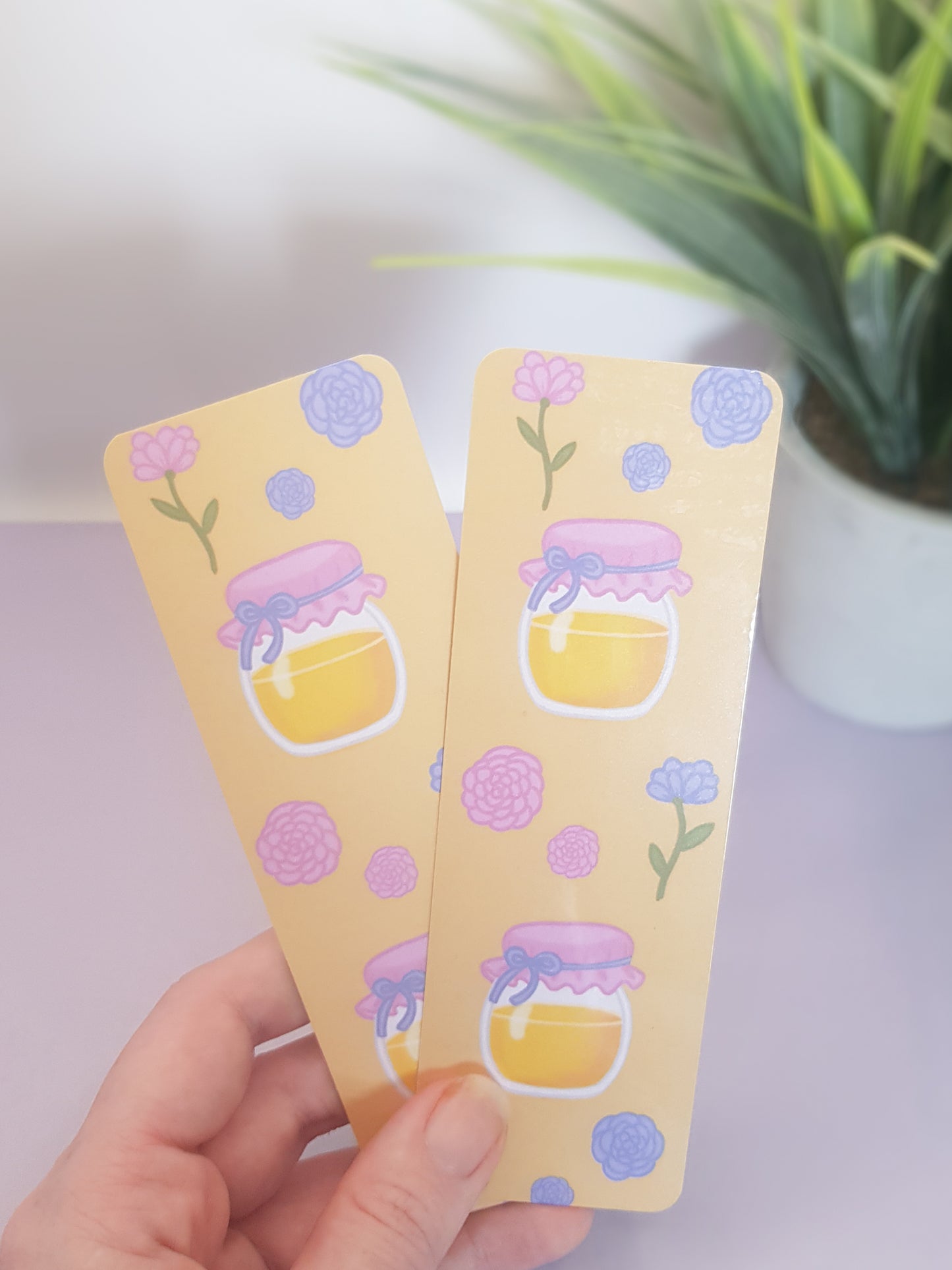 Honey Library Bookmark ~ Honey Library Planner Bookmark ~ Honey Library Stationery