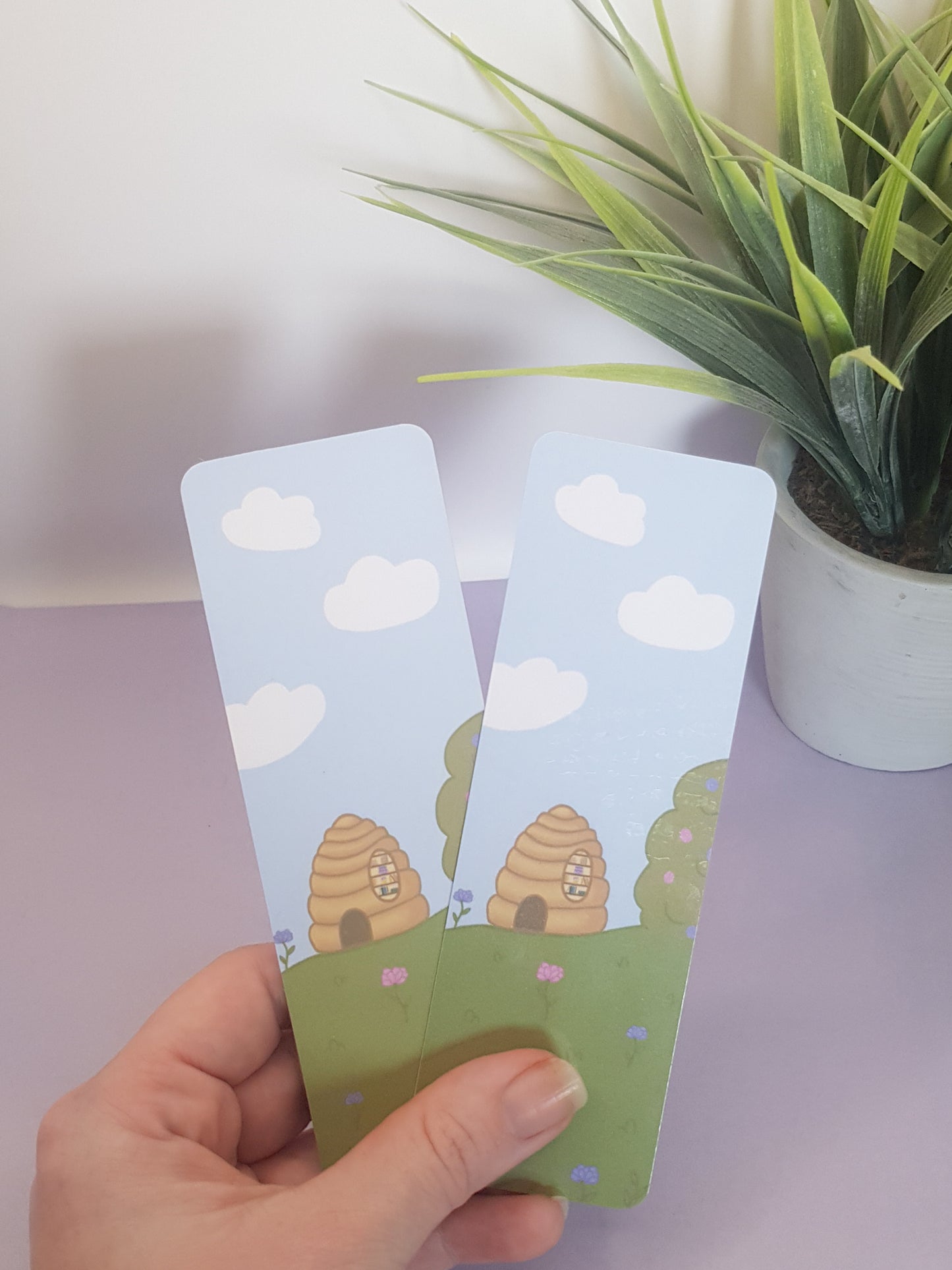 Honey Library Bookmark ~ Honey Library Planner Bookmark ~ Honey Library Stationery