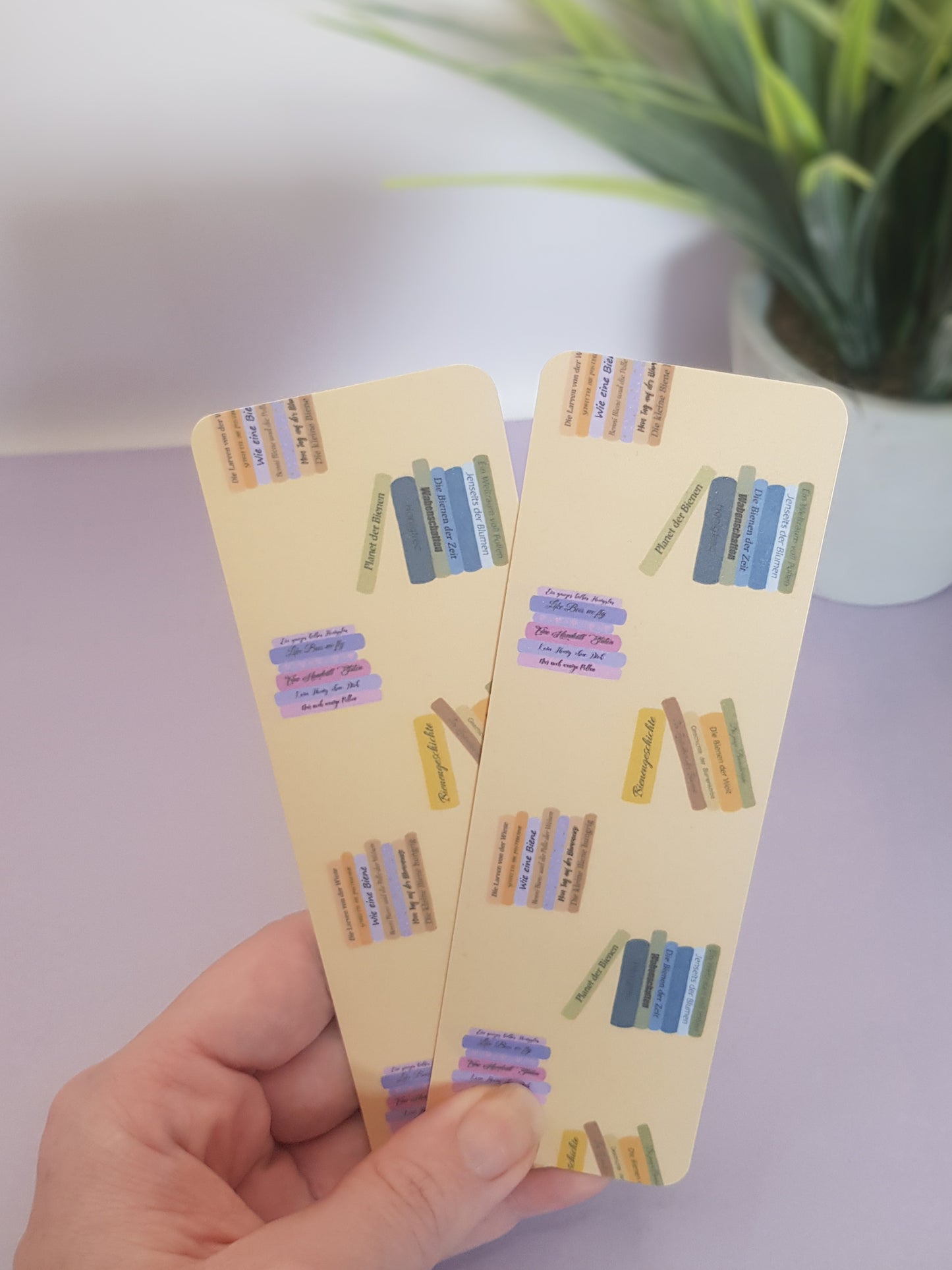 Honey Library Bookmark ~ Honey Library Planner Bookmark ~ Honey Library Stationery