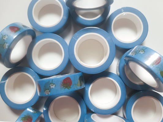 Washi Tape Strawberries , Washi Tape Strawberries , Scrapebooking, Journaling or Decoration