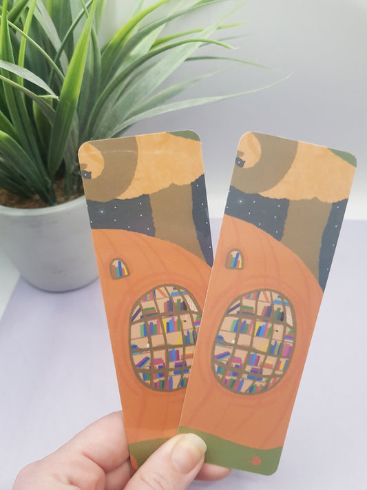 Pumpkin Library Bookmark ~ Pumpkin Library Planner Bookmark ~ Pumpkin Library Stationery
