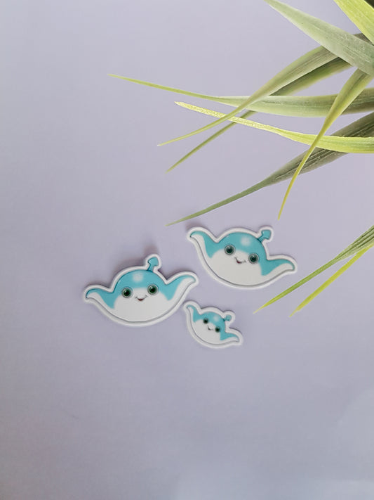 Ray Sticker - Laptop Sticker ~ Cute Die Cut Sticker ~ rays sticker