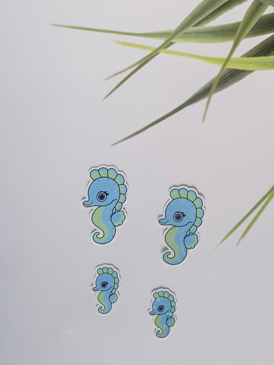 Seahorse Sticker - Laptop Sticker ~ Cute Die Cut Sticker ~ seahorse sticker