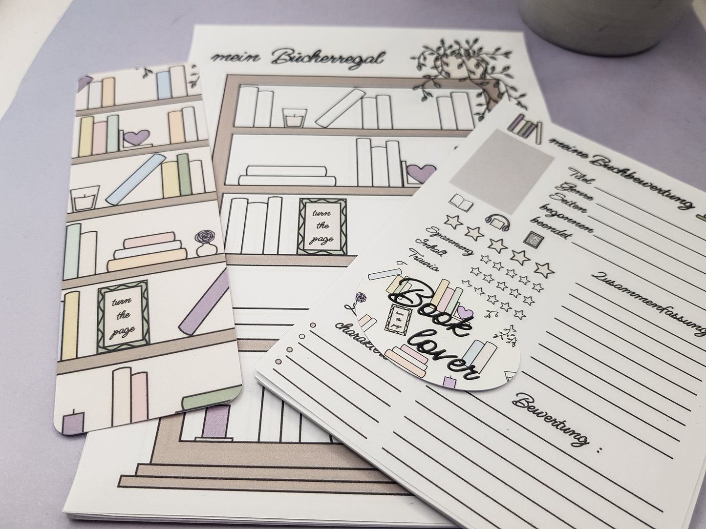 Bücherliebhaber-Set ~ Geschenkset