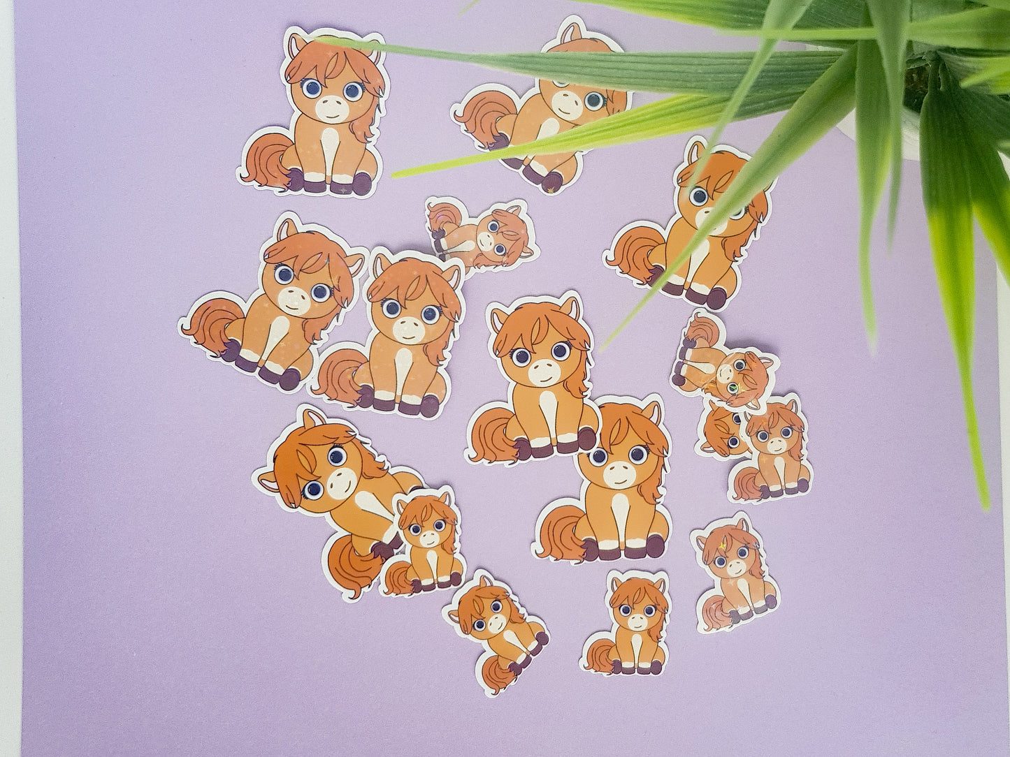 Pferd Sticker - Laptop Aufkleber ~ Niedlicher Die Cut Aufkleber ~ horse Aufkleber