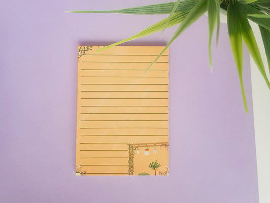 joli bloc-notes A6, bloc-notes Mme Berry
