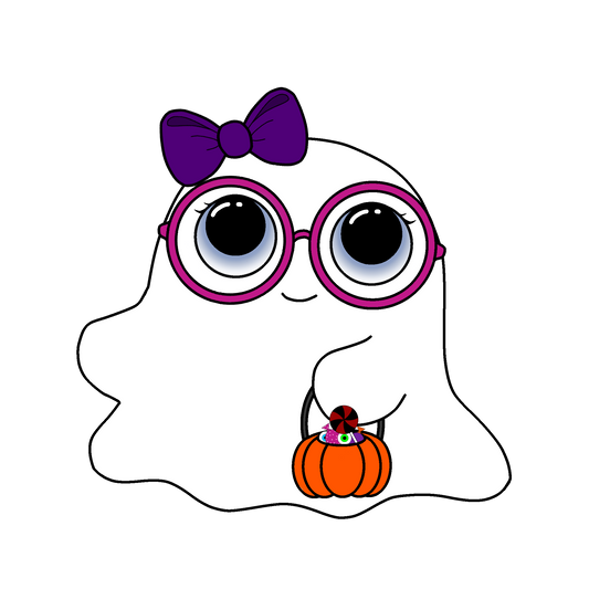 Buuhlinda Sticker - Geist Laptop Aufkleber ~ Niedlicher Die Cut Aufkleber ~ Ghost Aufkleber