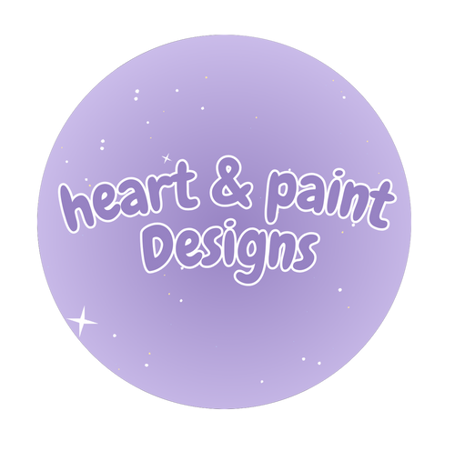 heart and paint Designs